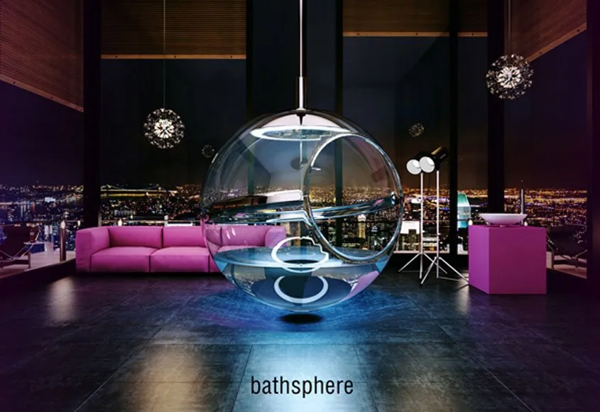 Невесомость и абсолютная прозрачноcть: Bathsphere от российского дизайнера