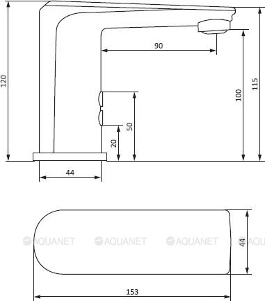 Смеситель для раковин Damixa Jupiter 770290000