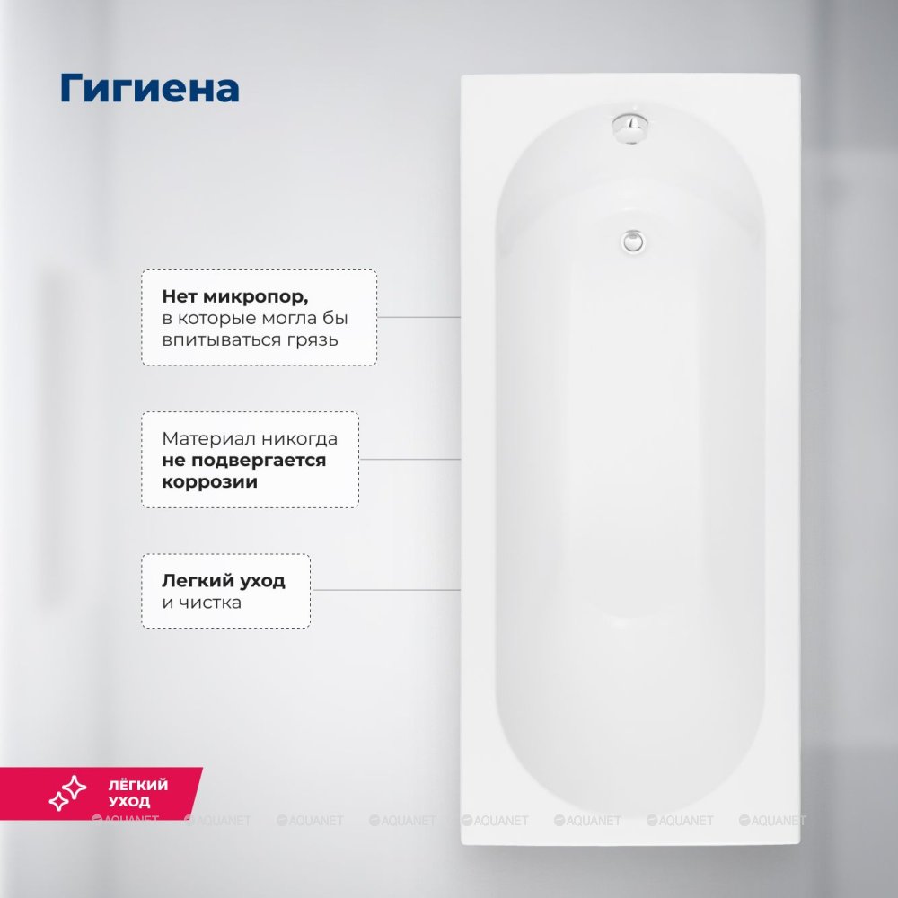 Акриловая ванна Aquanet Nexus 175x80 (с каркасом)