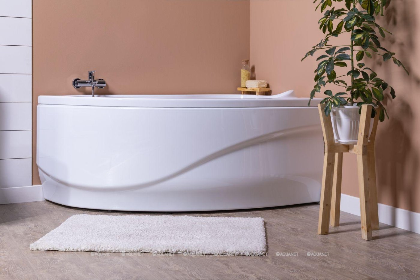 Акриловая ванна Aquanet Atlanta 150x90 L
