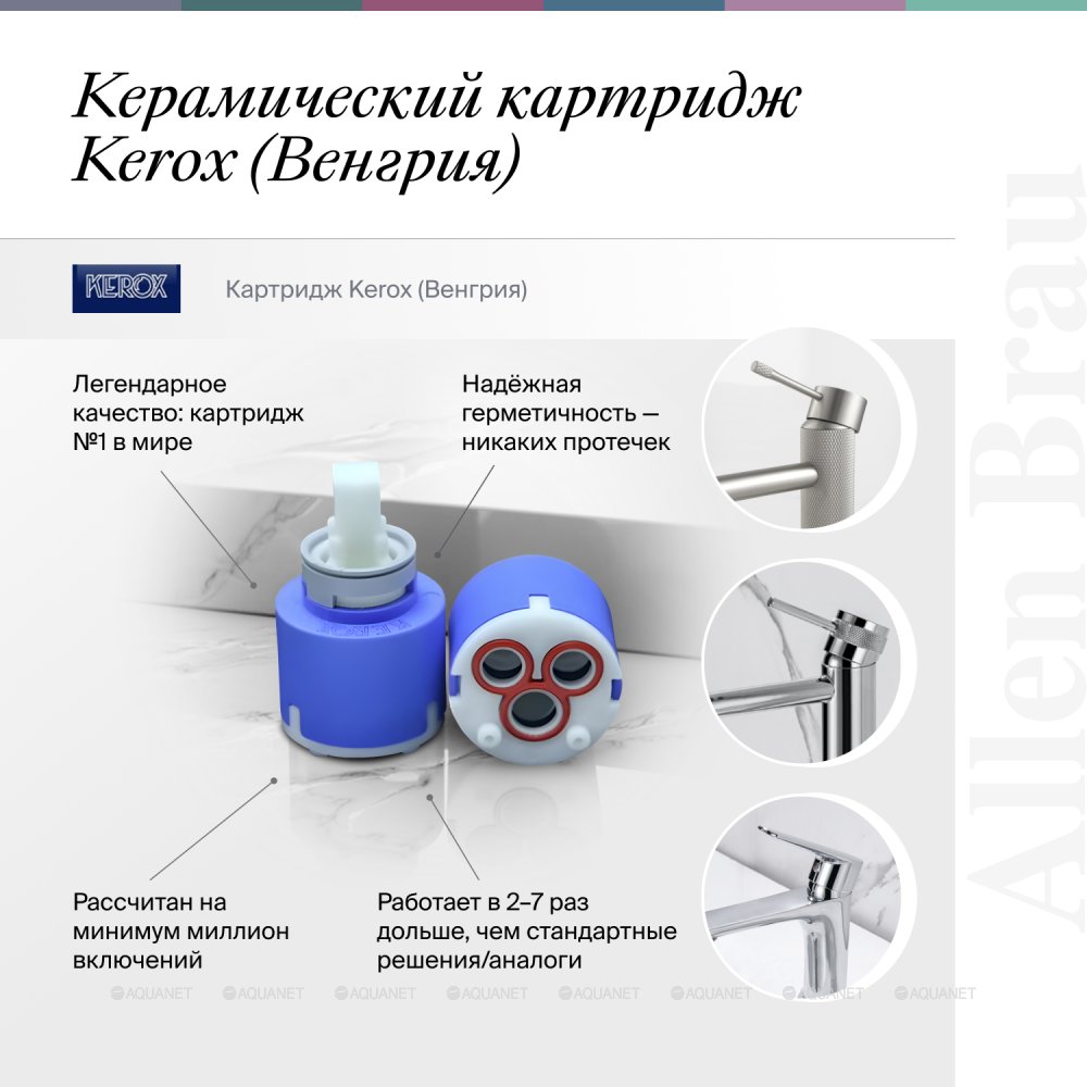 Смеситель для раковины Allen Brau Infinity 5.21002-00 хром